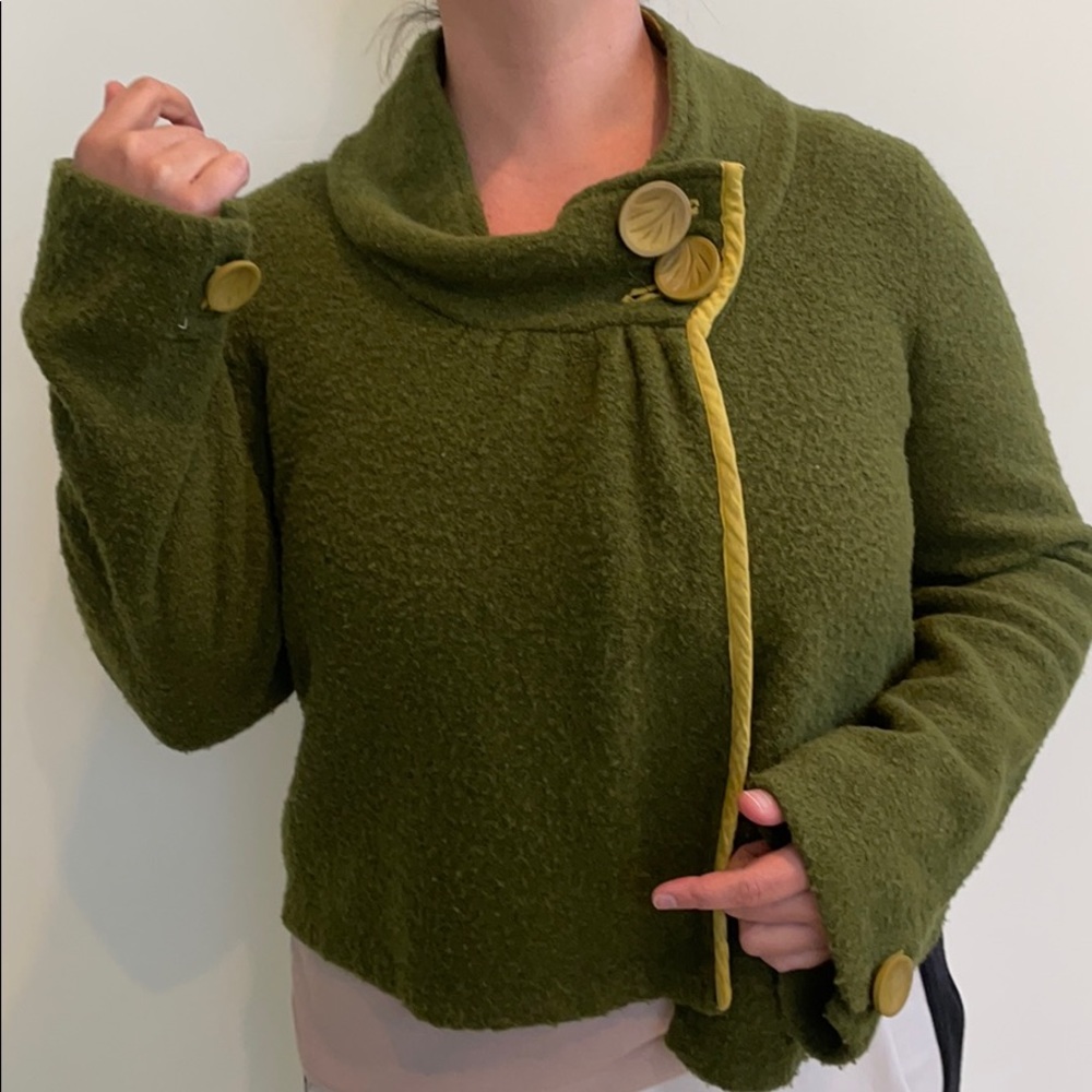 Green Anthropology Sweater